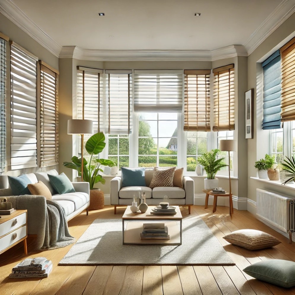 All our styles of blinds and shutters