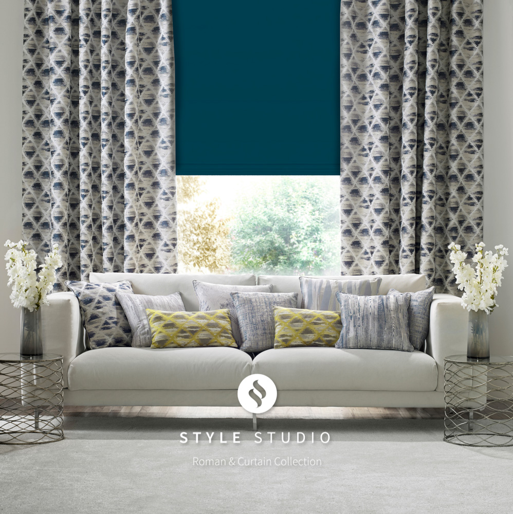 Lounge curtains made by coventry blinds