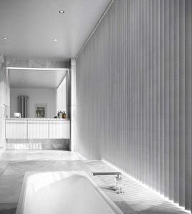 Stylish Vertical Platinum blinds
