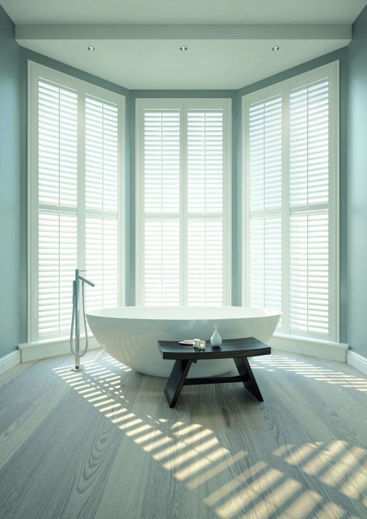 Bespoke Shutters in Bathroom